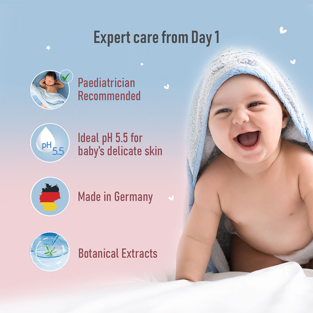 Sebamed Baby Cleansing Bar, PH 5.5, With Panthenol, No Tears & Soap Free Bar, For Delicate Skin, 100g Buy at Indicrest Image 5
