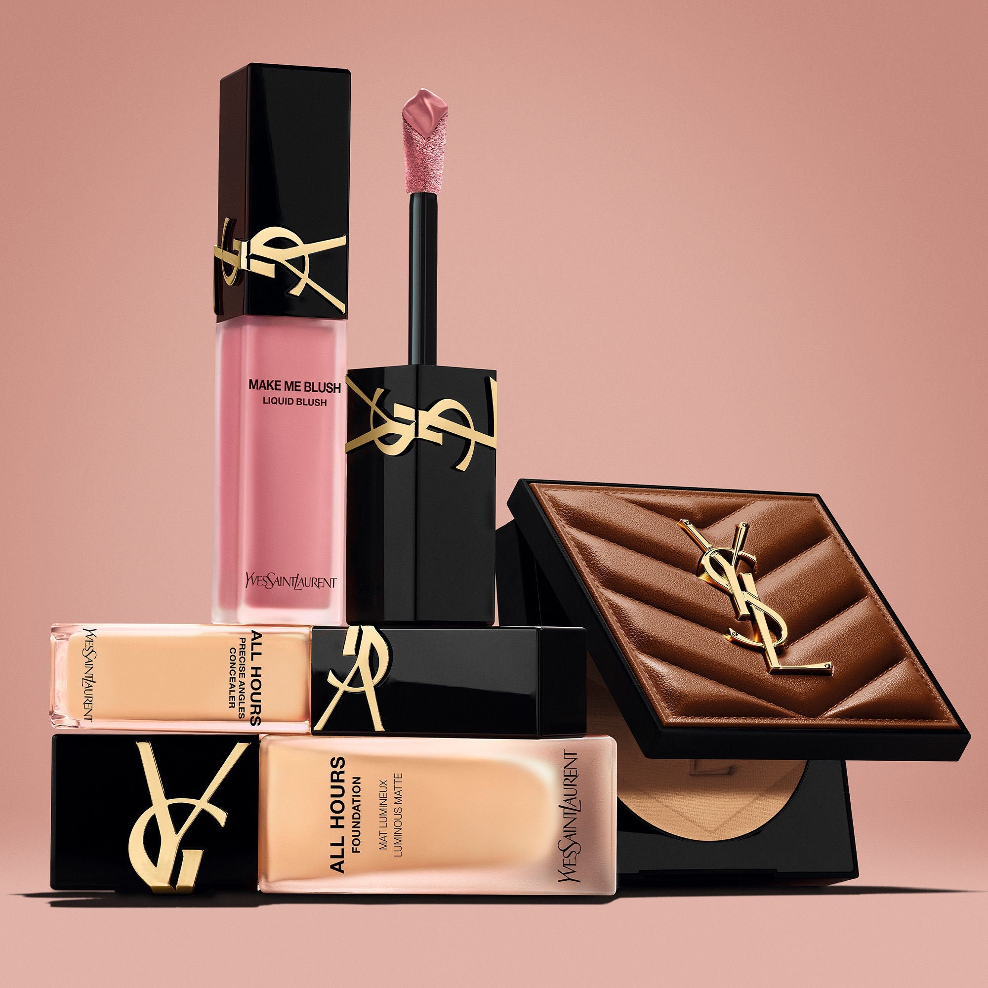 Yves Saint Laurent Make Me Blush Long-Lasting Liquid Blush -57 Coral Clash, 15ml