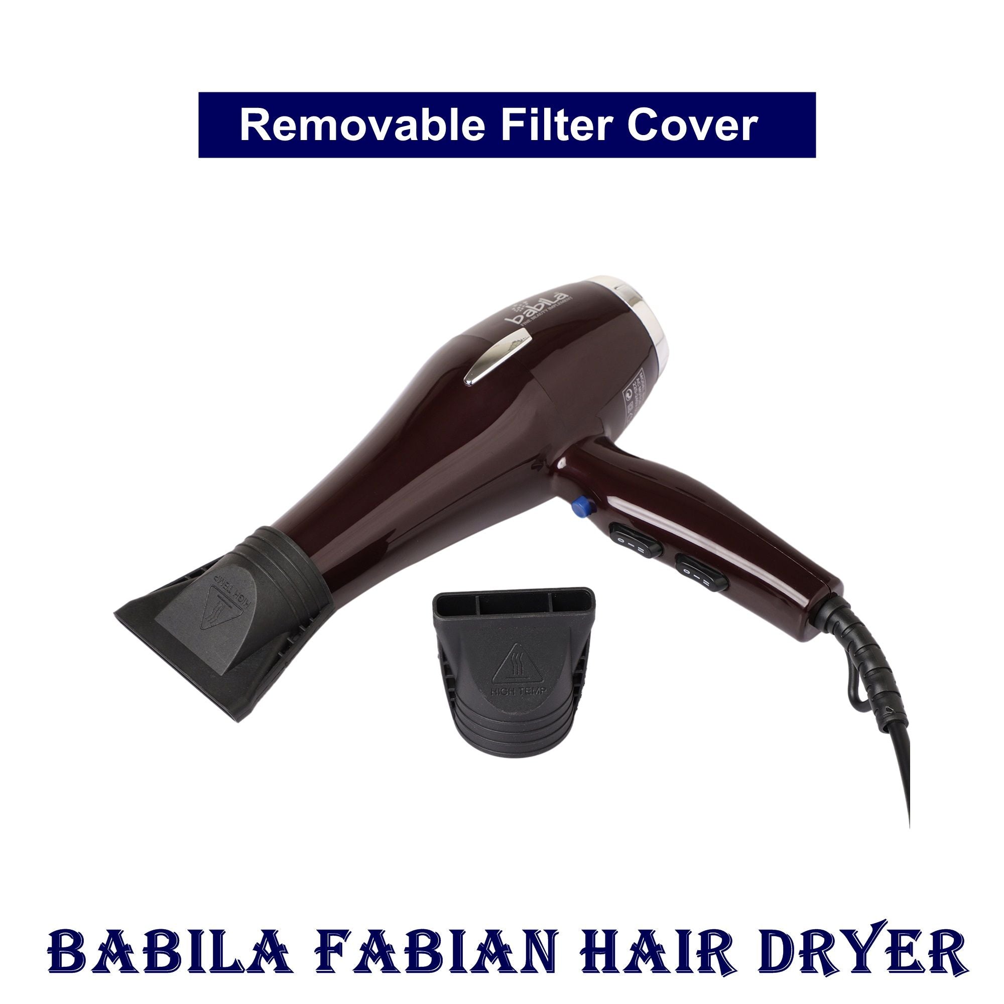 Babila Fabian Hair Dryer, 1 piece Buy at Indicrest Image 2