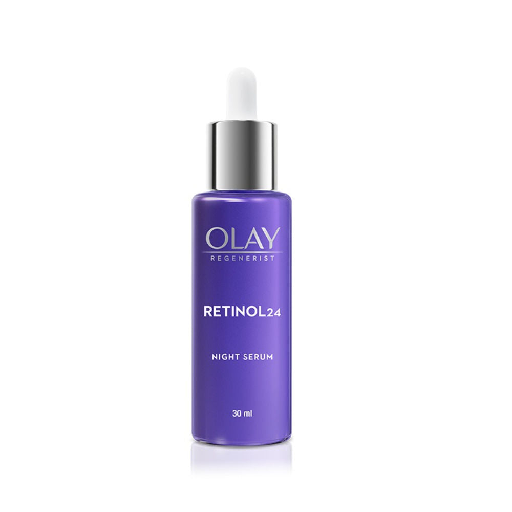 Olay Retinol 24 Anti Ageing Night Serum For Youthful Looking Skin, No Irritation, Fragrance Free, 30ml Buy at Indicrest Image 8