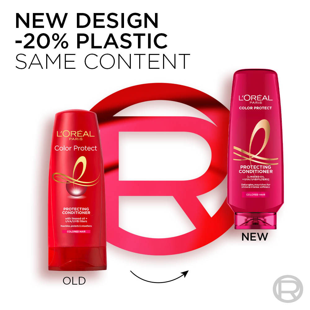 L'Oreal Paris Colour Protecting Conditioner For Coloured Hair With UVA/UVB Filters, 180ml Buy at Indicrest Image 2