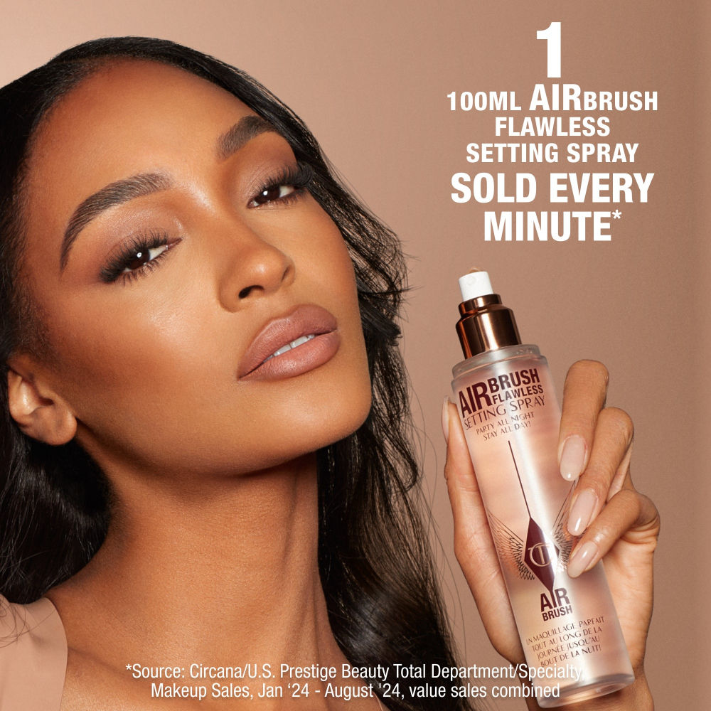 Charlotte Tilbury Airbrush Flawless Setting Spray Travel Size, 34ml