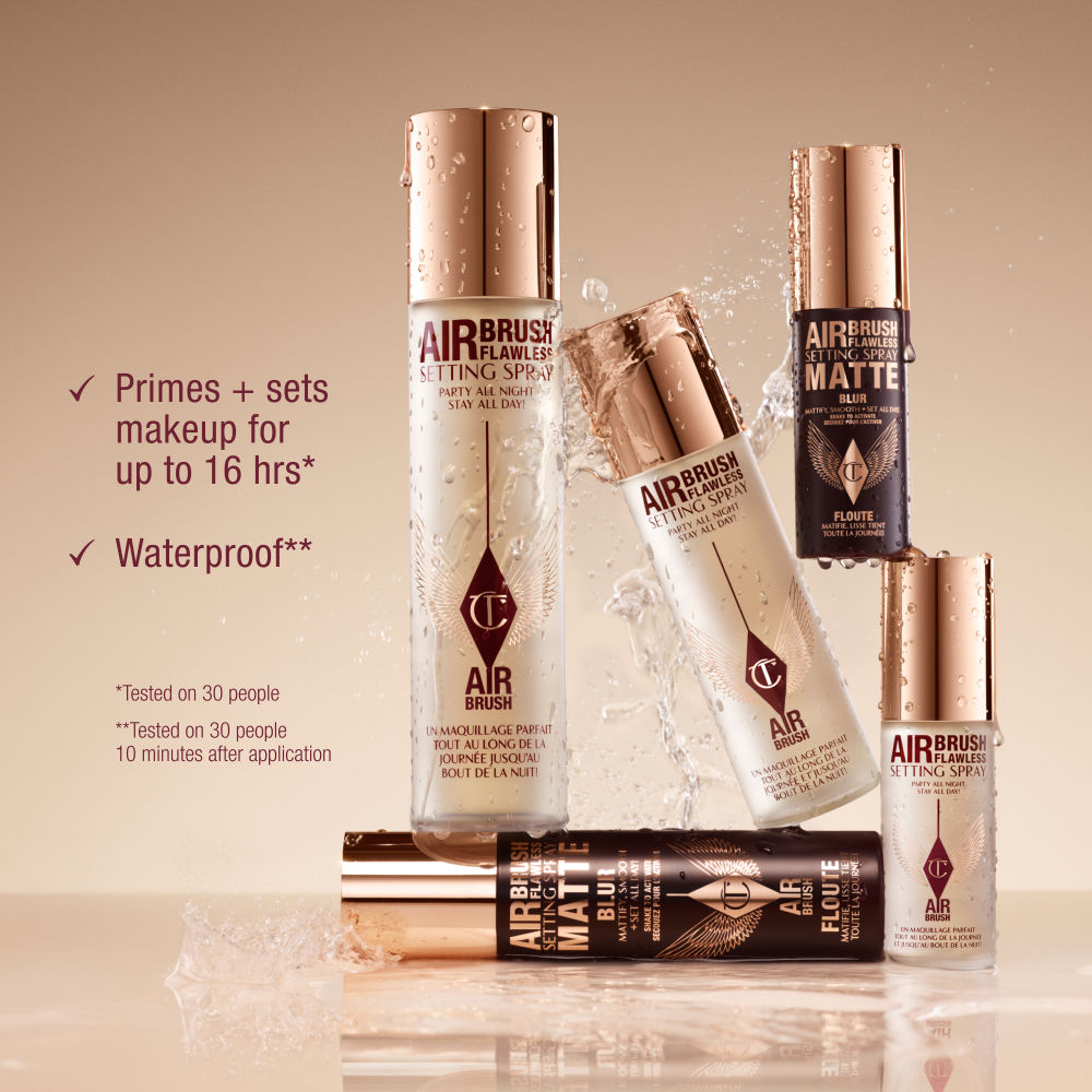 Charlotte Tilbury Airbrush Flawless Setting Spray Travel Size, 34ml