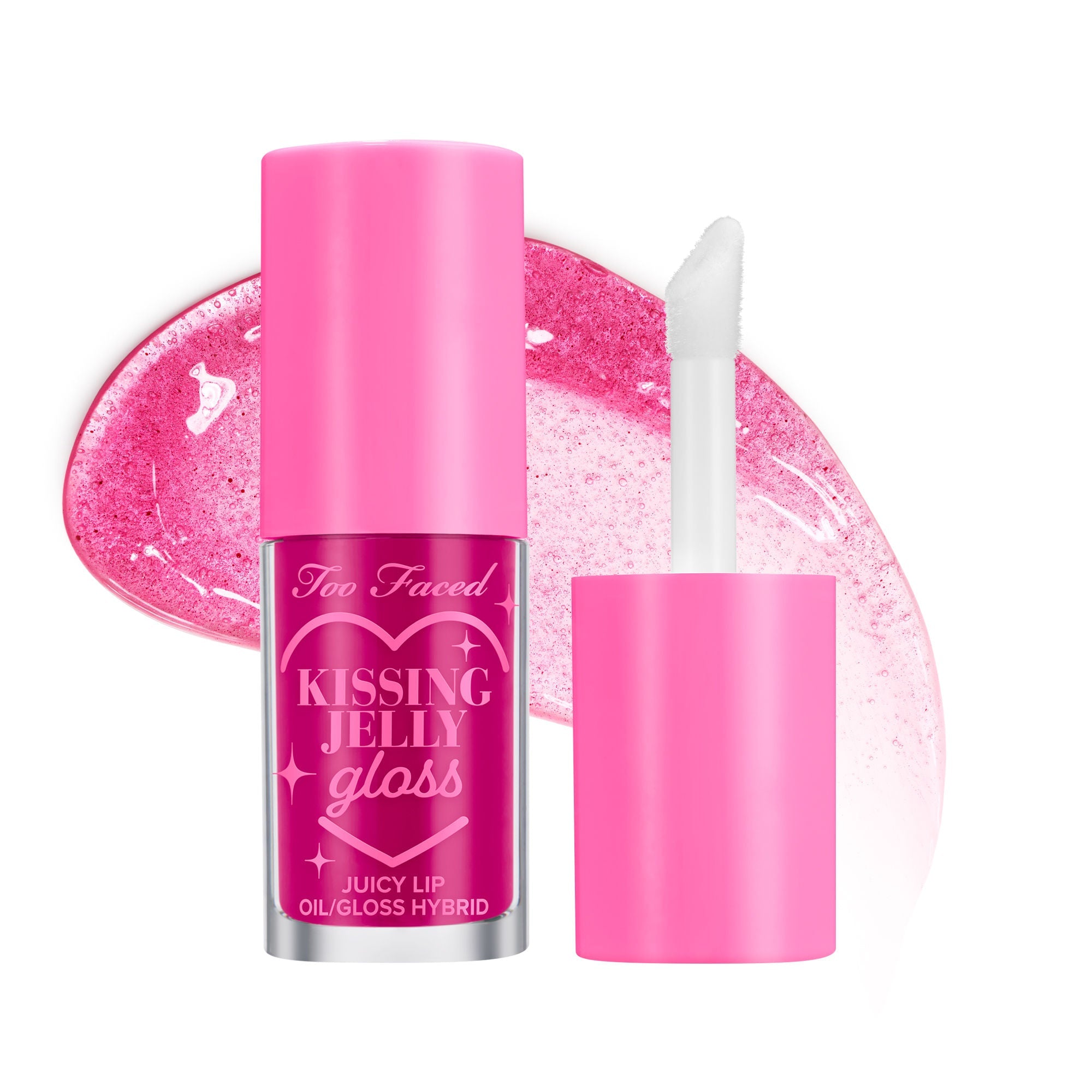 Too Faced Lip Gloss Kissing Jelly - Raspberry, 4.5ml, Buy from Indicrest