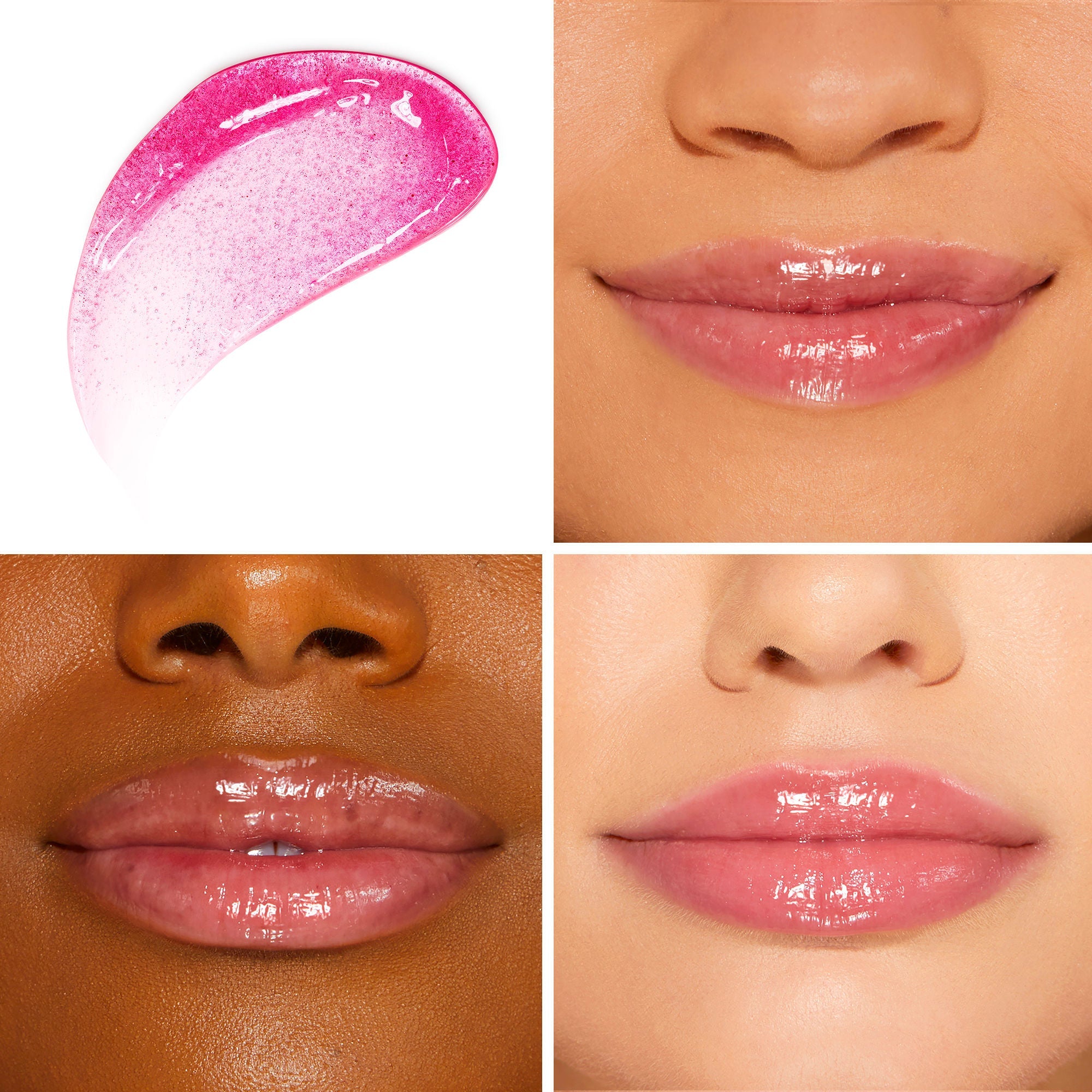 Too Faced Lip Gloss Kissing Jelly - Raspberry, 4.5ml