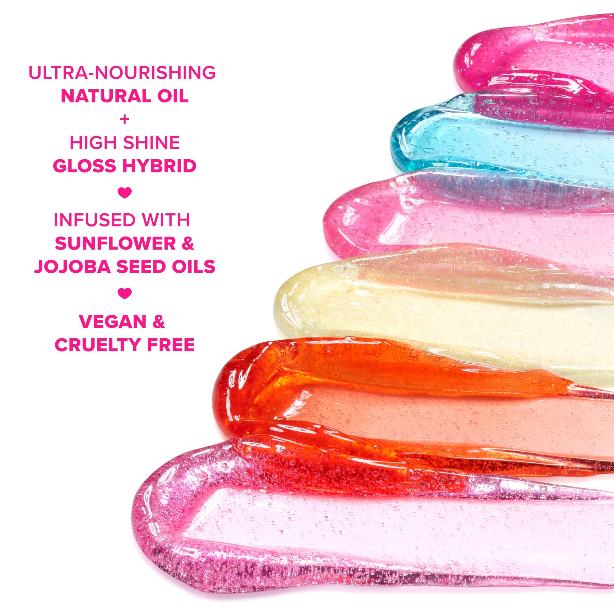 Too Faced Lip Gloss Kissing Jelly - Raspberry, 4.5ml