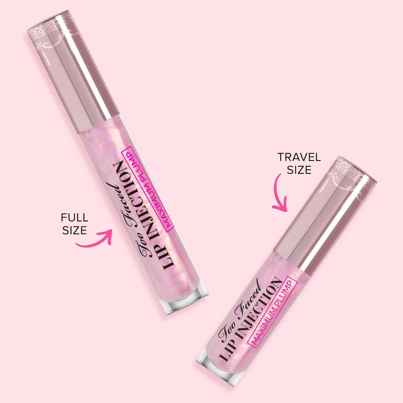Too Faced Lip Injection Maximum Plump Lip Gloss - Travel Size, 2.8g