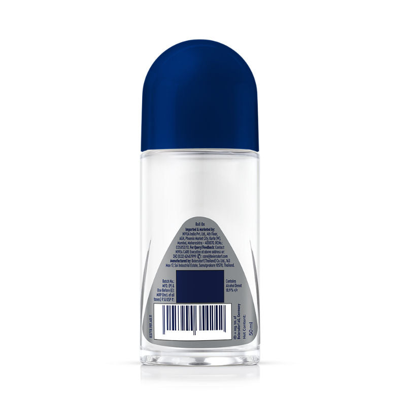Nivea Men Deodorant Roll On - Silver Protect - Antibacterial Odour Protection For 72H Freshness, 50ml Buy at Indicrest Image 9