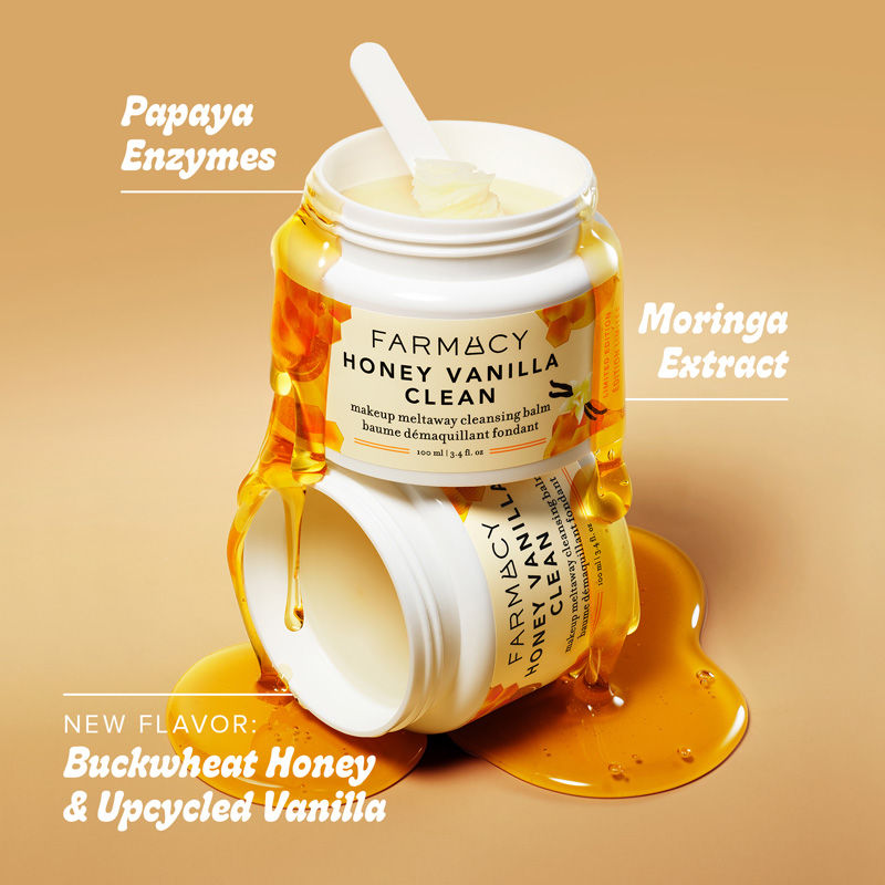 Farmacy Beauty Honey Vanilla Meltaway Cleansing Balm, 100ml