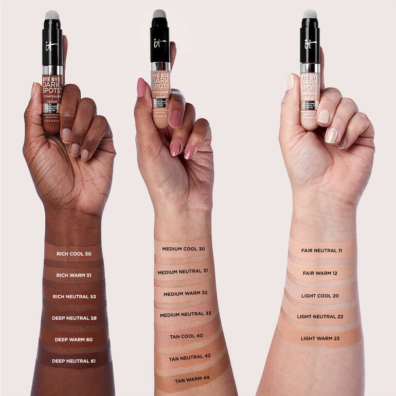 IT COSMETICS Bye Bye Dark Spots Concealer + Serum - Medium Warm, 6.7ml