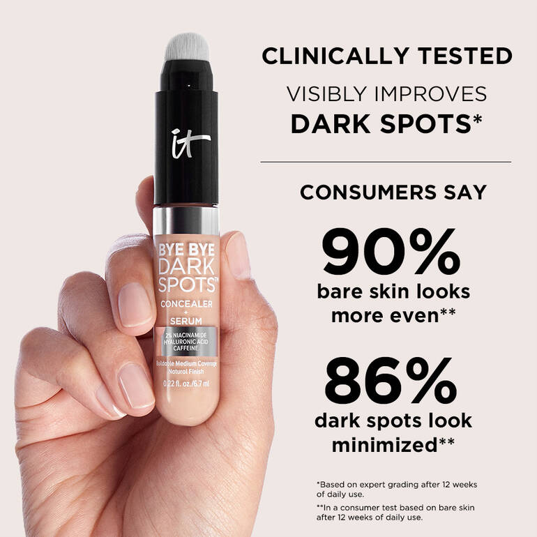 IT COSMETICS Bye Bye Dark Spots Concealer + Serum - Medium Warm, 6.7ml