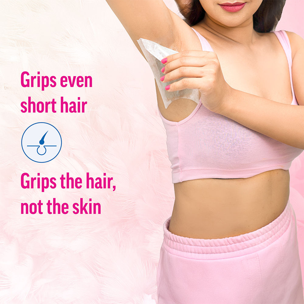 Veet Professional Waxing Strips Kit For Normal Skin, 20 Wax Strips Buy at Indicrest Image 8