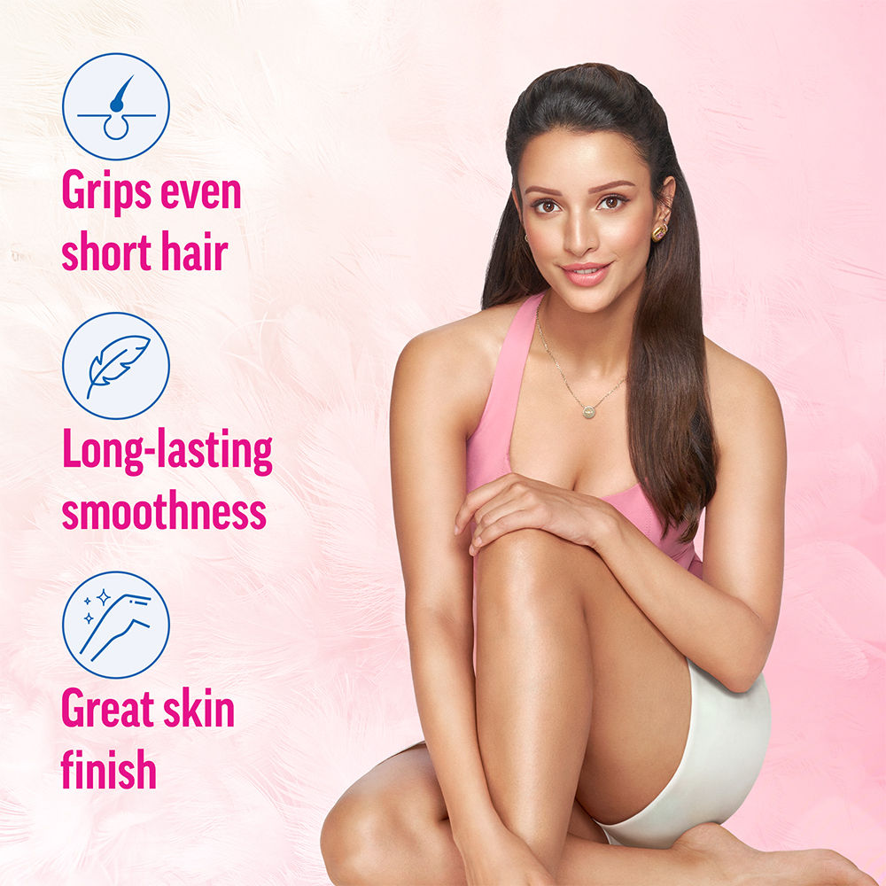 Veet Professional Waxing Strips Kit For Dry Skin, 8 pieces Buy at Indicrest Image 4