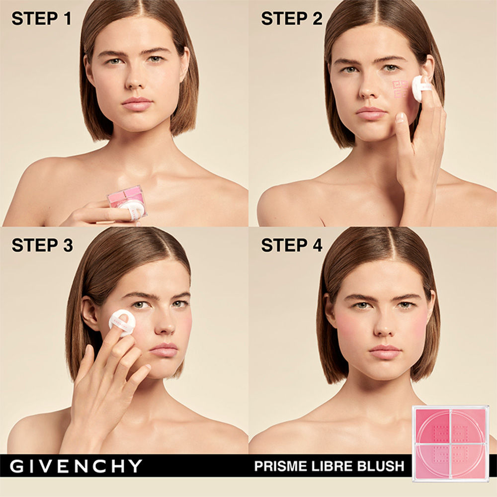 Givenchy Prisme Libre Blush - 02 Taffetas Rose, 4.5g