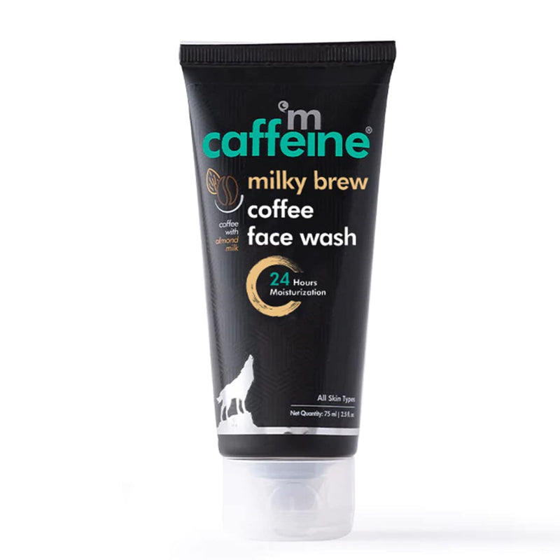 mCaffeine Milky Brew Face Wash 75ml - Indicrest Buy at Indicrest