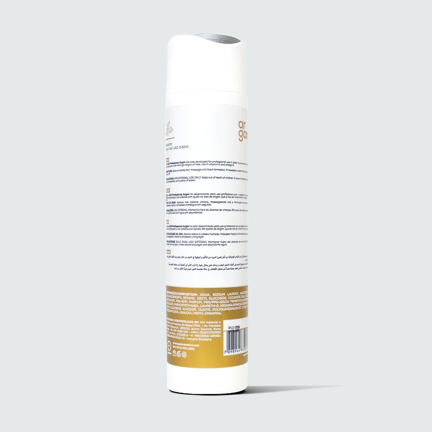 qod keratin and argan oil shampoo
